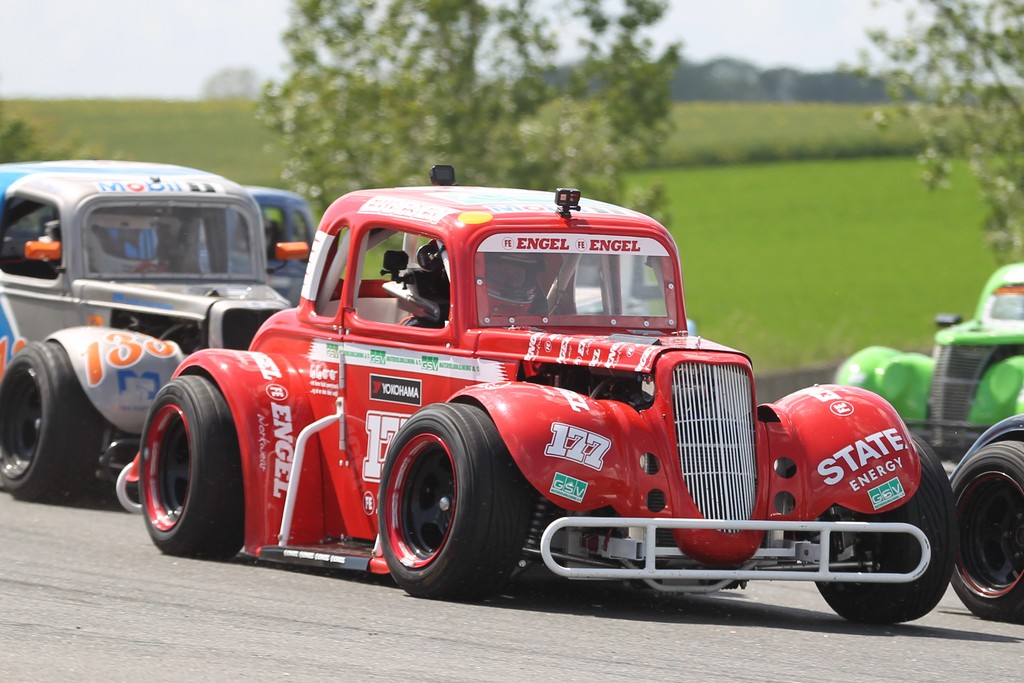 Lars Bohnensach Ebbesen er ubesejret i år blandt oldboys-kørerne i OK Mobil 1 Legend Car Cup
(Foto: Henning Smed Madsen)